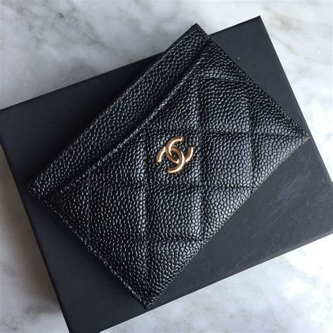 chanel vip credit card holder|Chanel card holder original.